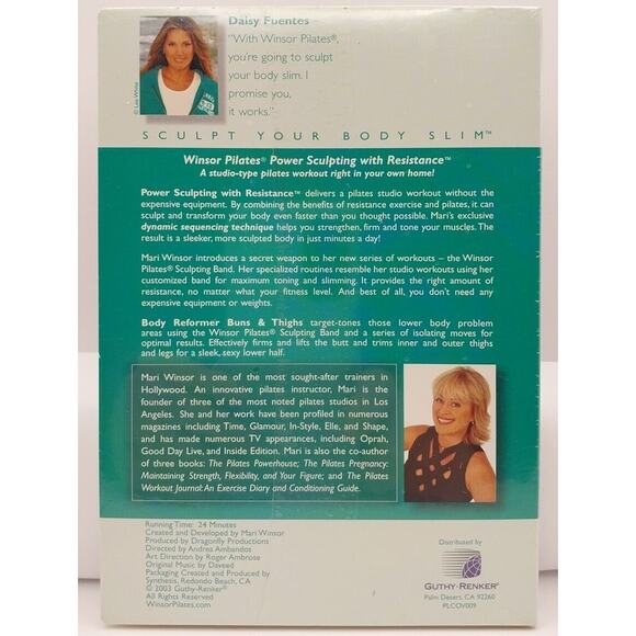 Lot of 5 Winsor Pilates AB, Bun & Thigh, Maximum Burn Cardio, Power Sculpting - Picture 7 of 11